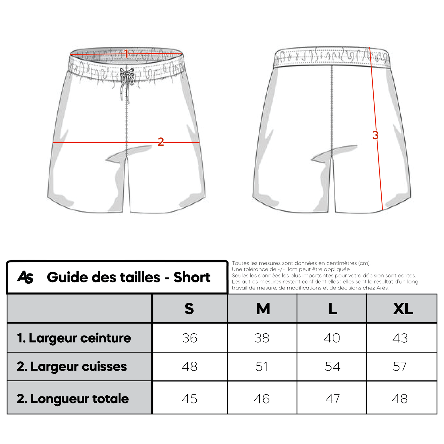 SHORT GRIS