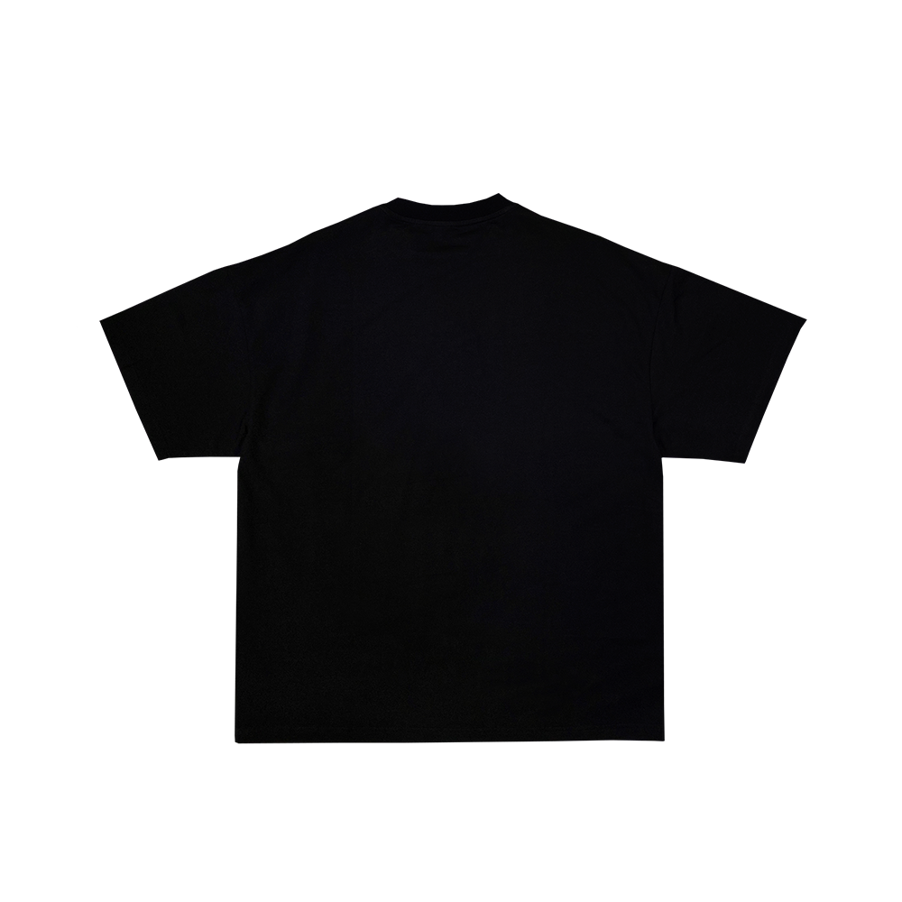 black tee