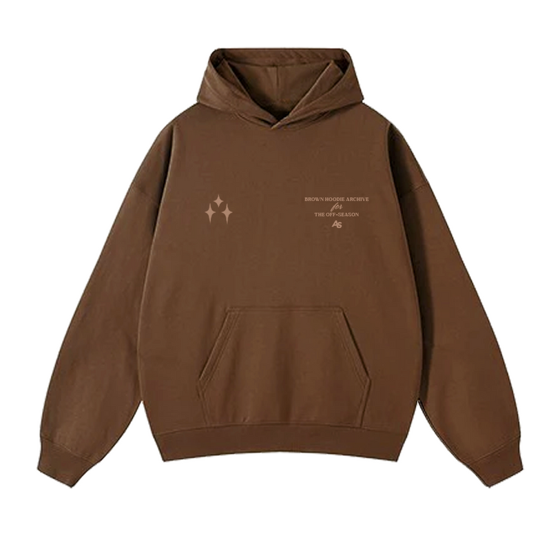 HOODIE MARRON