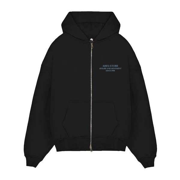 DOUBLE ZIP HOODIE