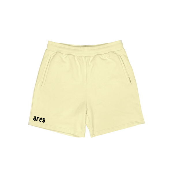 Cream shorts