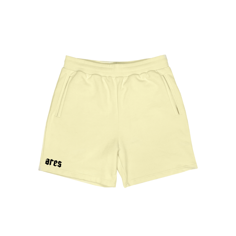 Cream shorts